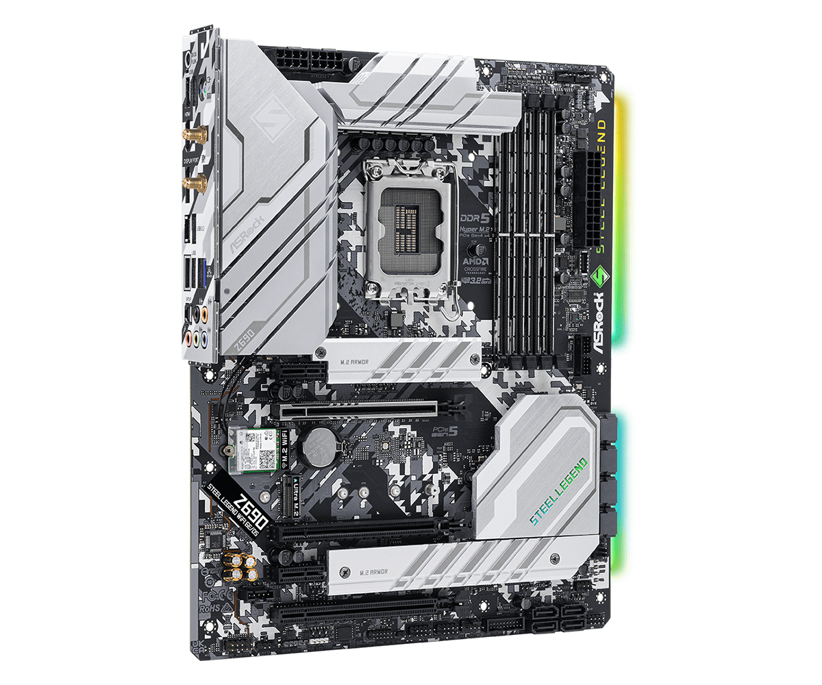 ASROCK Z690 Steel Legend WiFi  - X870E Atx Motherboard incelemesi ve fiyatı