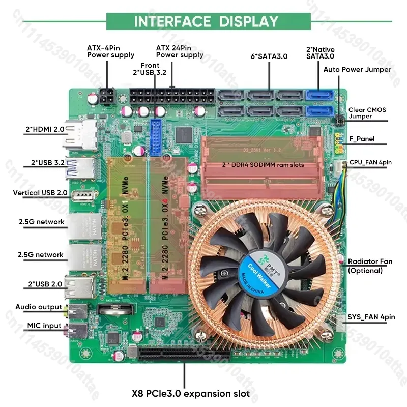 Topton AMD Ryzen 7 5825U 5800H - Mini Itx Dual 2.5G Nas Motherboard incelemesi ve fiyatı