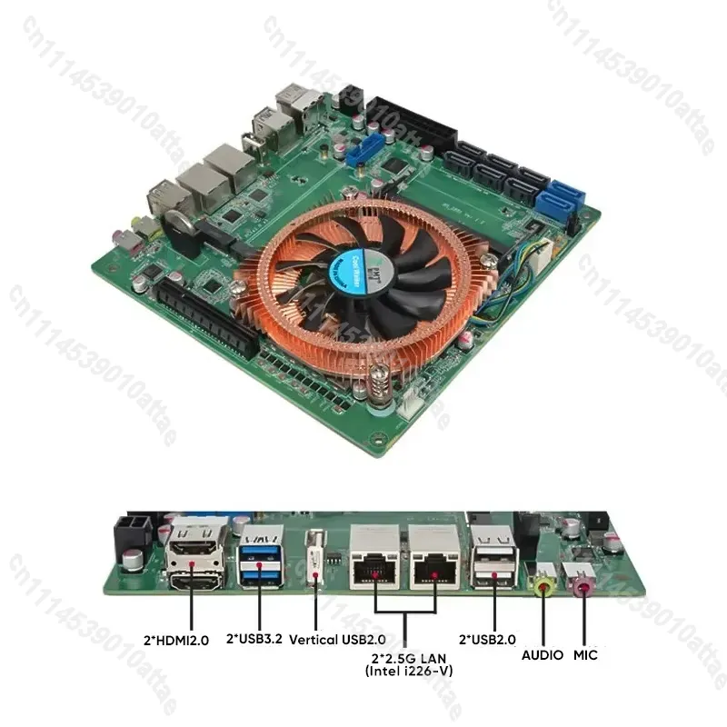 Topton AMD Ryzen 7 5825U 5800H - Mini Itx Dual 2.5G Nas Motherboard incelemesi ve fiyatı