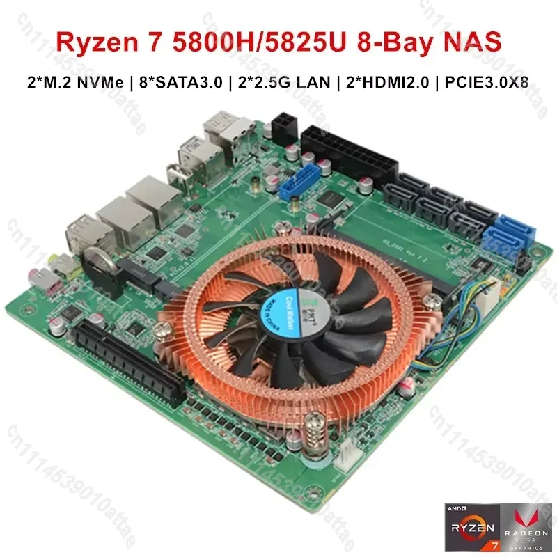Topton AMD Ryzen 7 5825U 5800H - Mini Itx Dual 2.5G Nas Motherboard incelemesi ve fiyatı